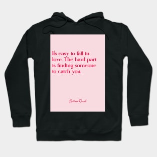 Best love quotes - Russell Hoodie